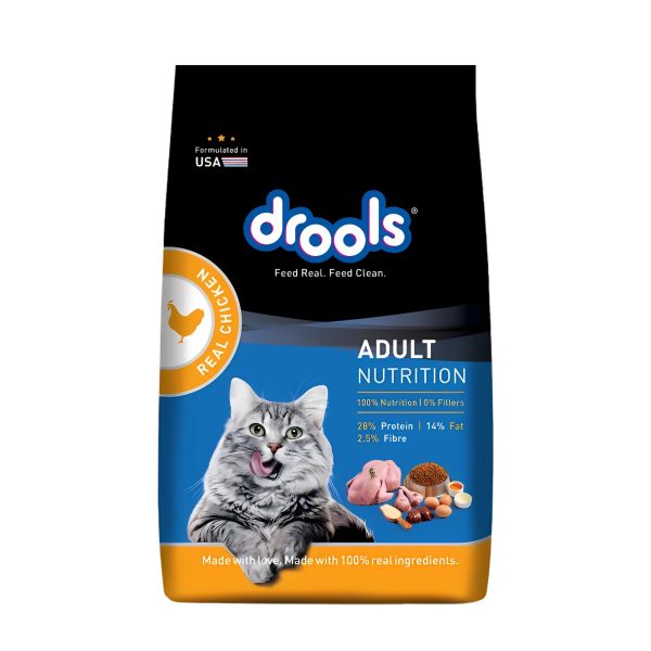 Drools Adult Cat Food Real Chicken Flavour 7kg