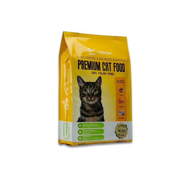 Haisenpet Premium Adult Cat Food with Tuna, Salmon & Mackerel 7kg