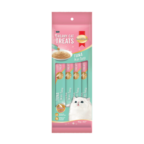 SmartHeart Creamy Cat Treat – Tuna Flavour