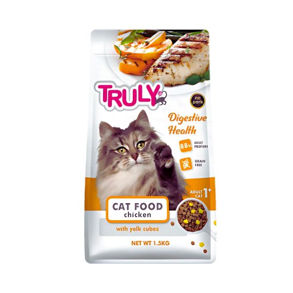 Truly Adult Cat Food – Digestive Health 1.5kg