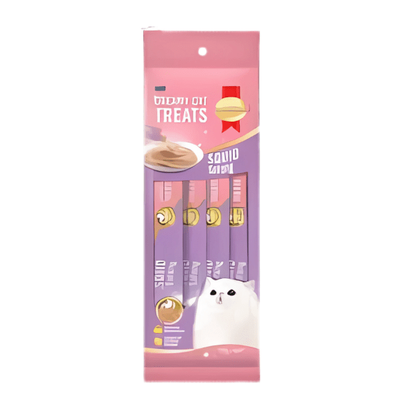 SmartHeart Creamy Cat Treat – Squid Flavour