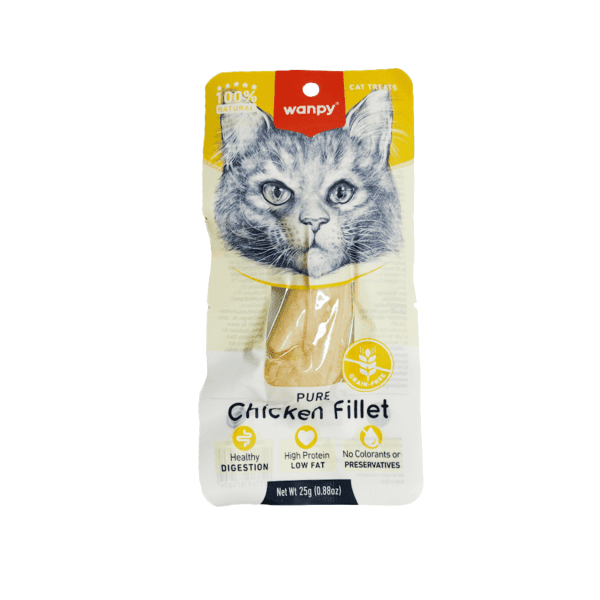 Wanpy Pure Chicken Fillet Cat Treat (25g)