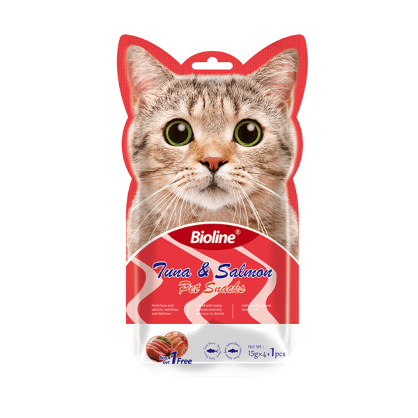 Bioline Cat Treats Tuna & Salmon
