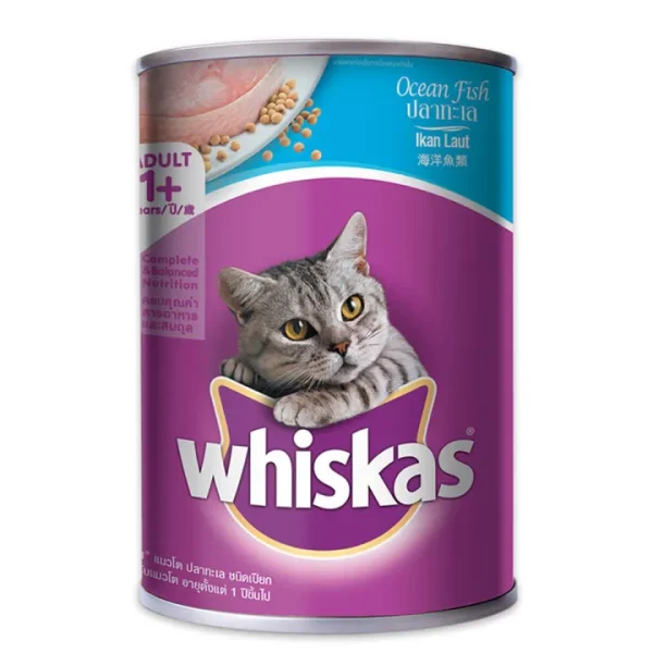 Whiskas Cat Food Ocean Fish Flavour for cat (400g)