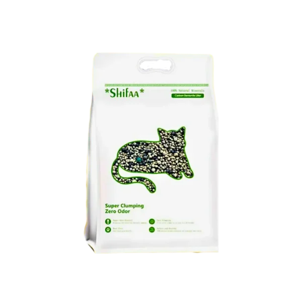 Shifaa Carbon Bentonite Cat Litter 10L