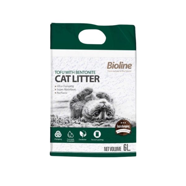 Bioline Tofu Bentonite Cat Litter 2.5kg