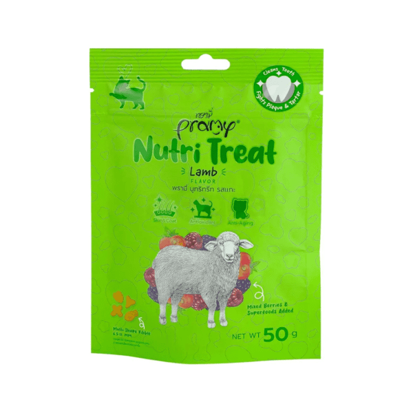 Pramy Nutri Treat Dry Cat Treat Lamb