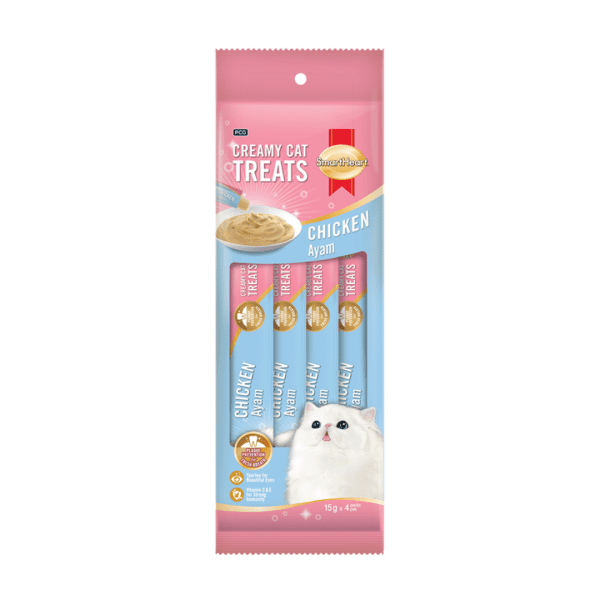 SmartHeart Creamy Cat Treat – Chicken Flavour