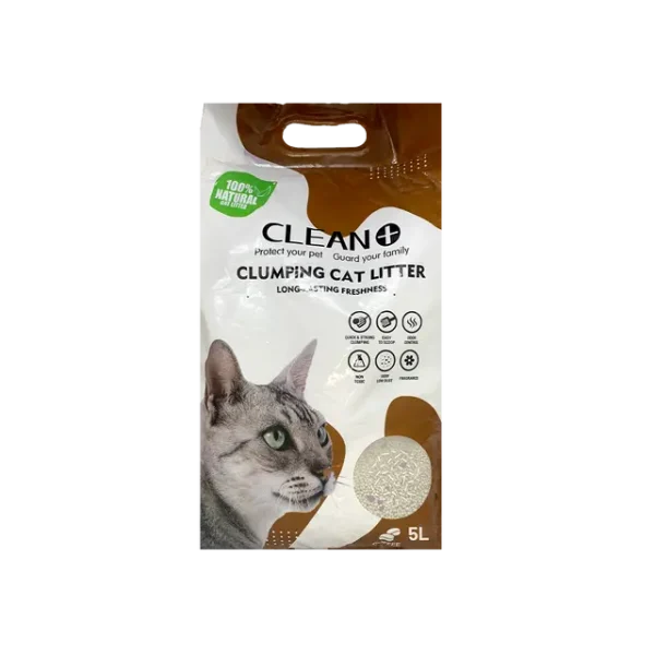 Clean Plus Clumping Cat Litter Coffee