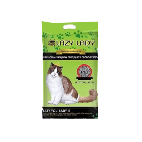 Lazy Lady Bentonite Cat Litter (Apple)