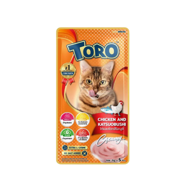 Toro Toro Cat Treat Chicken and Katsuobushi