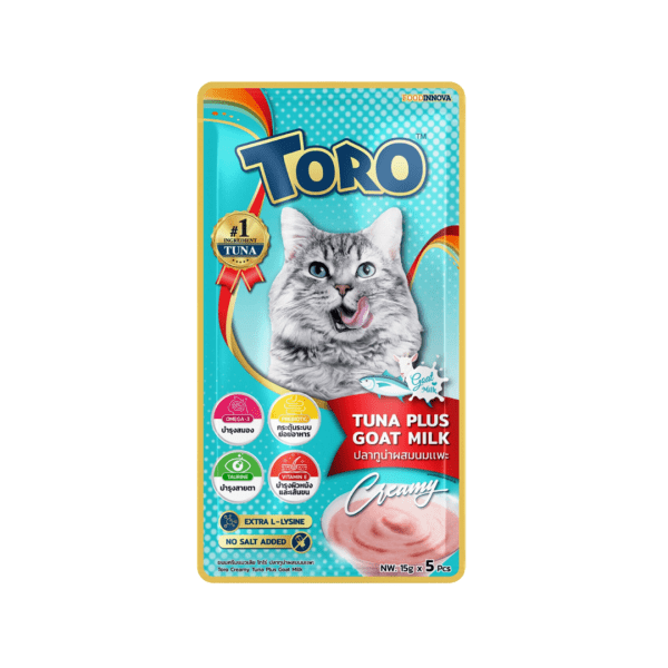 Toro Toro Cat Treat Tuna plus Goat Milk