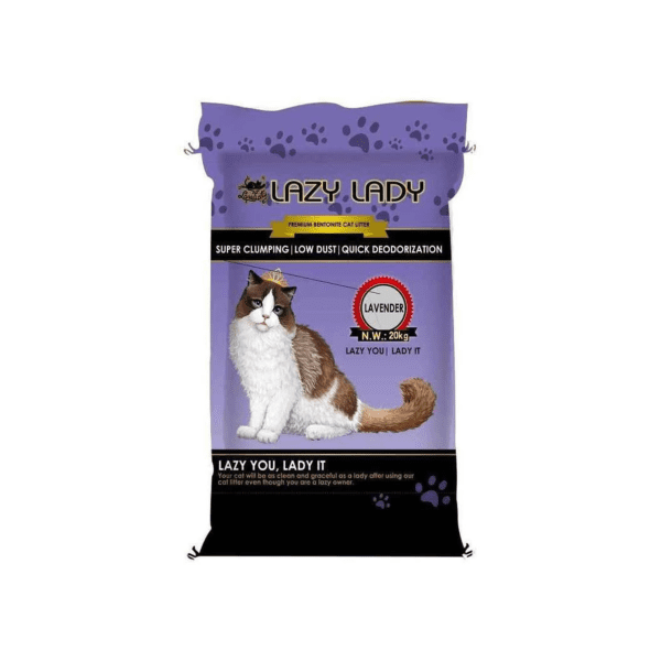 Lazy Lady Bentonite Cat Litter (Lavander)