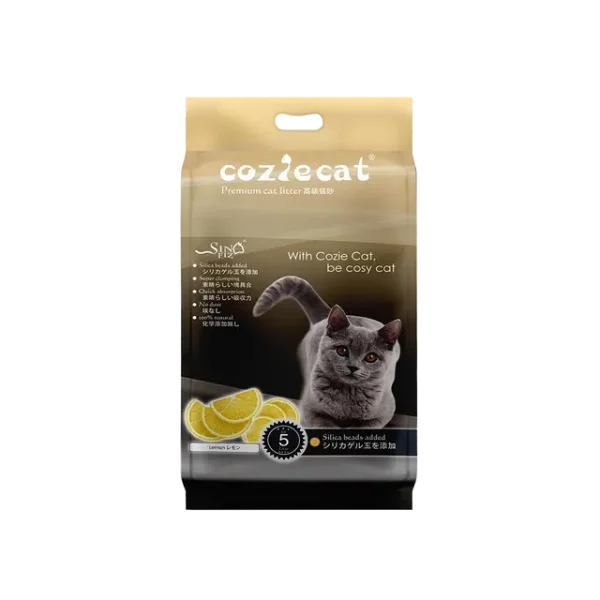 Coziecat Premium Clumping Cat Litter Lemon