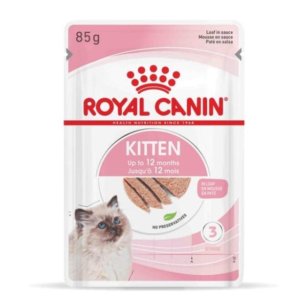 Royal Canin Kitten Wet Food Pouch Gravy 85g