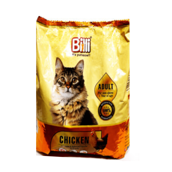 Billi Adult Cat Food - Chicken 500g - Petco BD