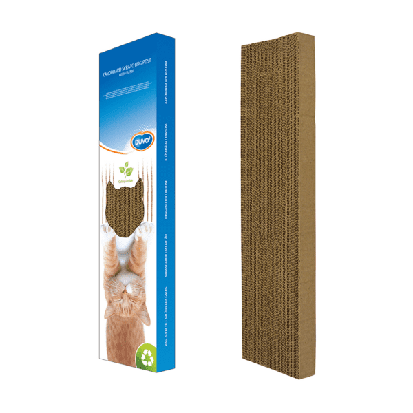 Duvo+ Cardbroad Scratching Post With Catnip - Petco BD