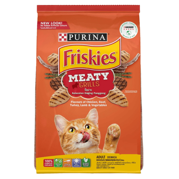 Friskies Meaty Grills Adult Cat Dry Food - Petco BD