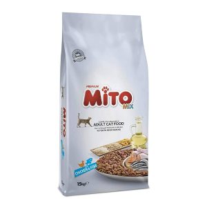 Mito Mix Adult Cat Food with Chicken & Fish (1kg & 15kg) - Petco BD